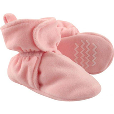 Hudson Baby Cozy Velvet Booties - Light Pink