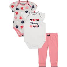 Tommy Hilfiger Bodysuit & Legging Set 3-pack Pink/Multi