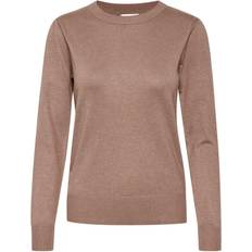 Saint Tropez Mila Pullover Sweaters - Antler Melange