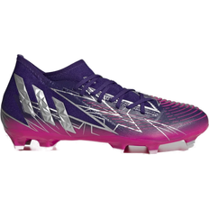 Adidas Predator Edge.3 Firm Ground Boots - Team College Purple/Silver Metallic/Team Shock Pink 2