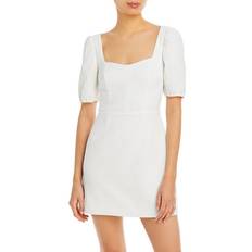 French Connection Whisper Cutout Dress - Summer White