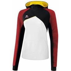 Erima Premium One 2.0 Hoody Women - White/Black/Red/Yellow