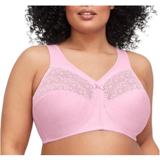 Glamorise MagicLift Moisture Control Bra - Pink Heather