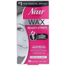 Best Hair Removal Products Nair Wax Ready-Strips Face 40.0 ea 24-pack