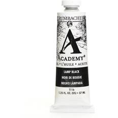 Academy Oil Colors lamp black 1.25 oz