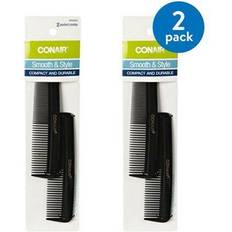 Conair Pocket and Barber Comb, Hard Rubber