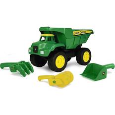 Trucks Tomy 46510 John Deere Preschool Dump Truck Sand Toy, Plastic, Green/yellow