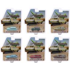 Running on Empty Series 9, 6 piece Set 1/64 Diecast Model Cars by  Greenlight 