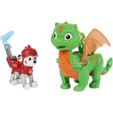 Paw Patrol Action Figures Spin Master Rescue Knights Marshall & Dragon Jade