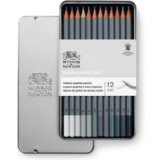 Winsor & Newton Buntstifte Winsor & Newton Studio Collection Graphite Pencils Set of 12, Medium Hardness