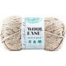 Yarn Lion Brand Wool-Ease Thick-and-Quick Yarn Oatmeal