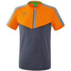 Erima Squad T-shirt Men - New Orange/Slate Grey/Monument Grey