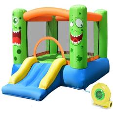 Outdoor Toys on sale Costway Inflatable Jumping Castle With 480W Air Blower