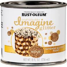 Rust-Oleum Imagine Intense Glitter Paint Gold, 8 oz