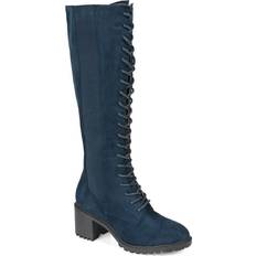 Journee Collection Harley Extra Wide Calf Riding Boot - Free