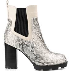 Multicolored - Women Chelsea Boots Journee Collection Islana - Snake
