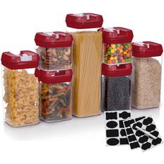 Red Food Containers Cheer Collection - Food Container 7pcs