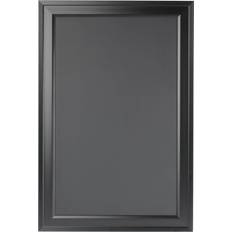 DesignOvation Bosc Framed Magnetic Chalkboard Black Notice Board 18.5x27.5"