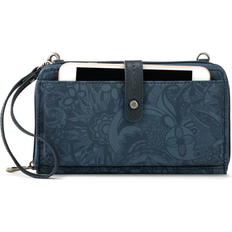 Sakroots Eco-Twill Smartphone Crossbody Wallet - Indigo Spirit Desert