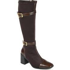 Journee Collection Gaibree Medium Calf - Chocolate