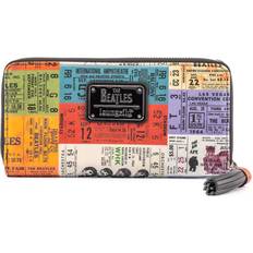 Loungefly The Beatles Ticket Stubs Zip Around Wallet - Multicolour