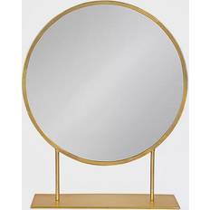 Kate and Laurel Rouen 18-Inch x 22-Inch Round Table Mirror 18