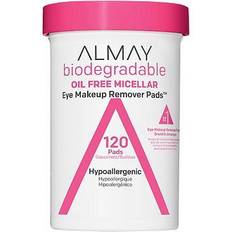 Almay Biodegradable Oil Free Micellar Eye Makeup Remover Pads 120-pack