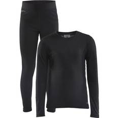 Undertøysett Superundertøy Craft Sportswear Core Warm Baselayer Set Jr - Black