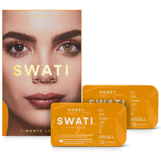 Fargede linser Kontaktlinser Swati 1-Month Lenses Honey 1-pack