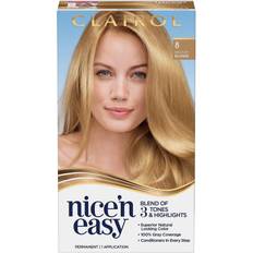 Blonde Permanent Hair Dyes Clairol Nice'n Easy, 8 Medium Blonde False
