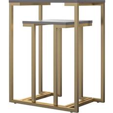 Nesting Tables on sale CosmoLiving by Cosmopolitan Camila 2pcs Nesting Table