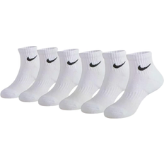 Girls Socks Children's Clothing Nike Kid's Basic Ankle Sock 6-pack - White