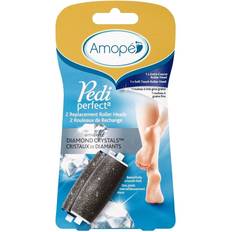 Amopé Pedi Perfect Electronic Foot File Diamond Crystals 2-pack Refill