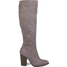 Journee Collection Kyllie Extra Wide Calf - Grey