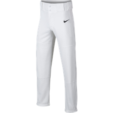 Nike Kid's Core Open Hem Baseball Pants - White/Black