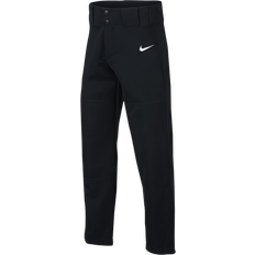 Nike Kid's Core Open Hem Baseball Pants - Black/White