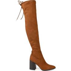 Journee Collection Paras Extra Wide Calf - Brown