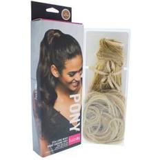 Blonde Hair Ties Hairdo Wavy Extension, R10 Chestnut