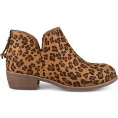 Multicolored - Women Ankle Boots Journee Collection Livvy - Leopard
