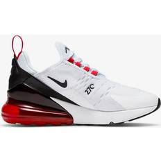 Nike air max 270 black sales red and white