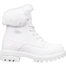 Lugz Empire Hi Fur 6 Inch - White