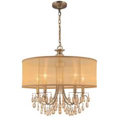 Crystorama Hampton Pendant Lamp 24"