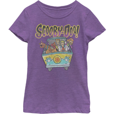 Fifth Sun Girl's Scooby Doo The Gang T-shirt - Purple Berry