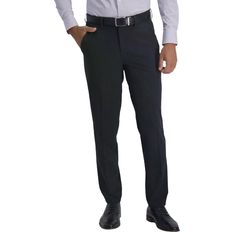 Haggar Active Series Extended Tab Dress Pant - Black