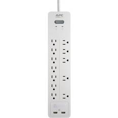 Schneider Electric Electrical Enclosures Schneider Electric 12-Outlet Power Strip Surge Protector, White