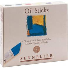 Sennelier Medium Oil Stick Set 6-Colors