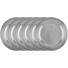 Stainless Steel Dinner Plates Old Dutch International Stainless Steel Charger Dinner Plate 16" 6