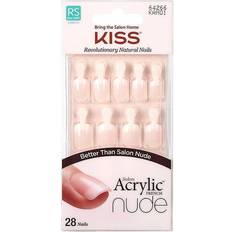 False Nails & Nail Decorations Kiss Nude Acrylic Press On Nails Breathtaking 28-pack