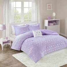 Twin XL Bedspreads Mi Zone Rosalie Bedspread Silver, Purple (228.6x167.64)