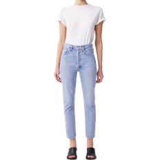 Agolde 90 S Pinch High Rise Straight Jeans Navigate Price